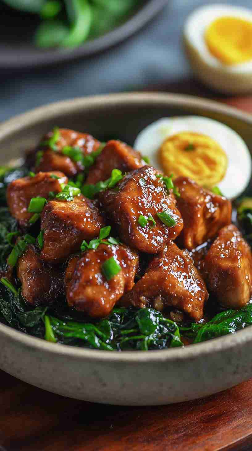 Slow Cooker Filipino Adobo Chicken