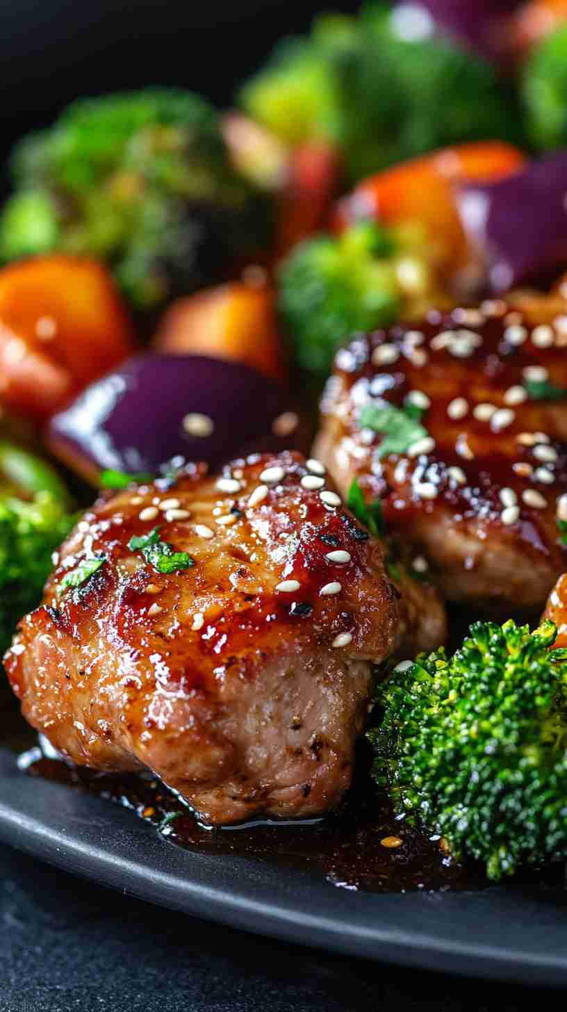 Slow Cooker Honey Garlic Pork Tenderloin