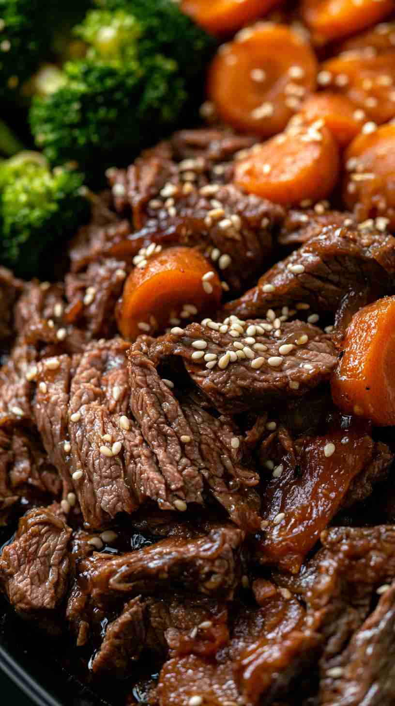 Slow Cooker Korean Beef Bulgogi