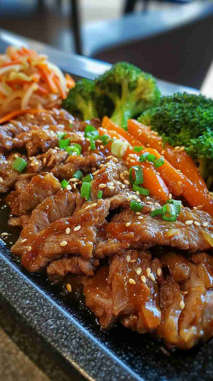 Slow Cooker Korean Beef Bulgogi