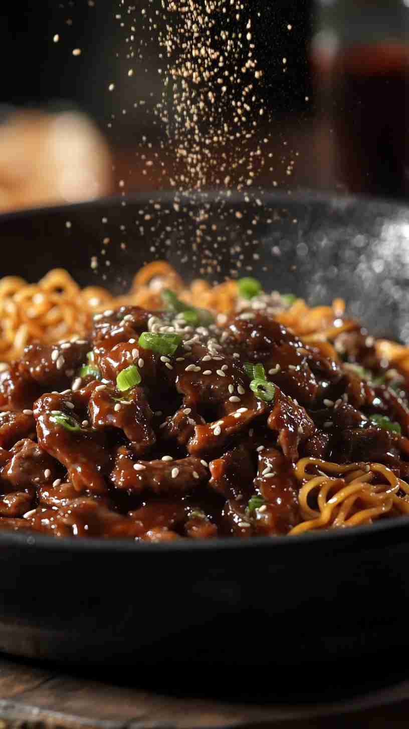 Slow Cooker Mongolian Beef