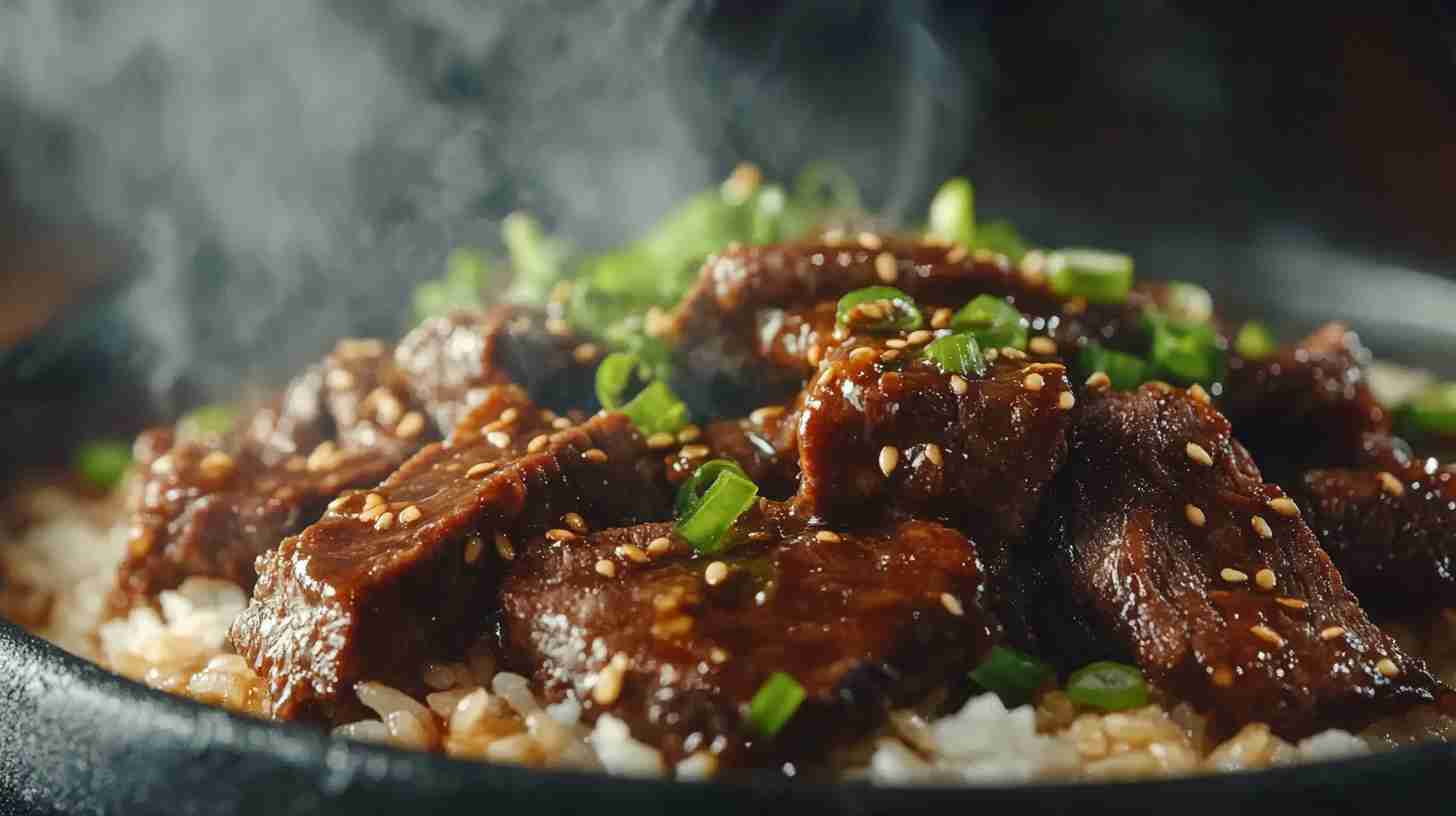 Slow Cooker Mongolian Beef