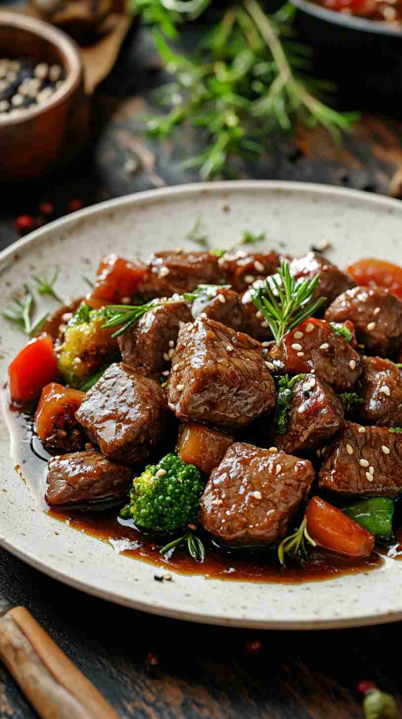 Slow Cooker Mongolian Beef