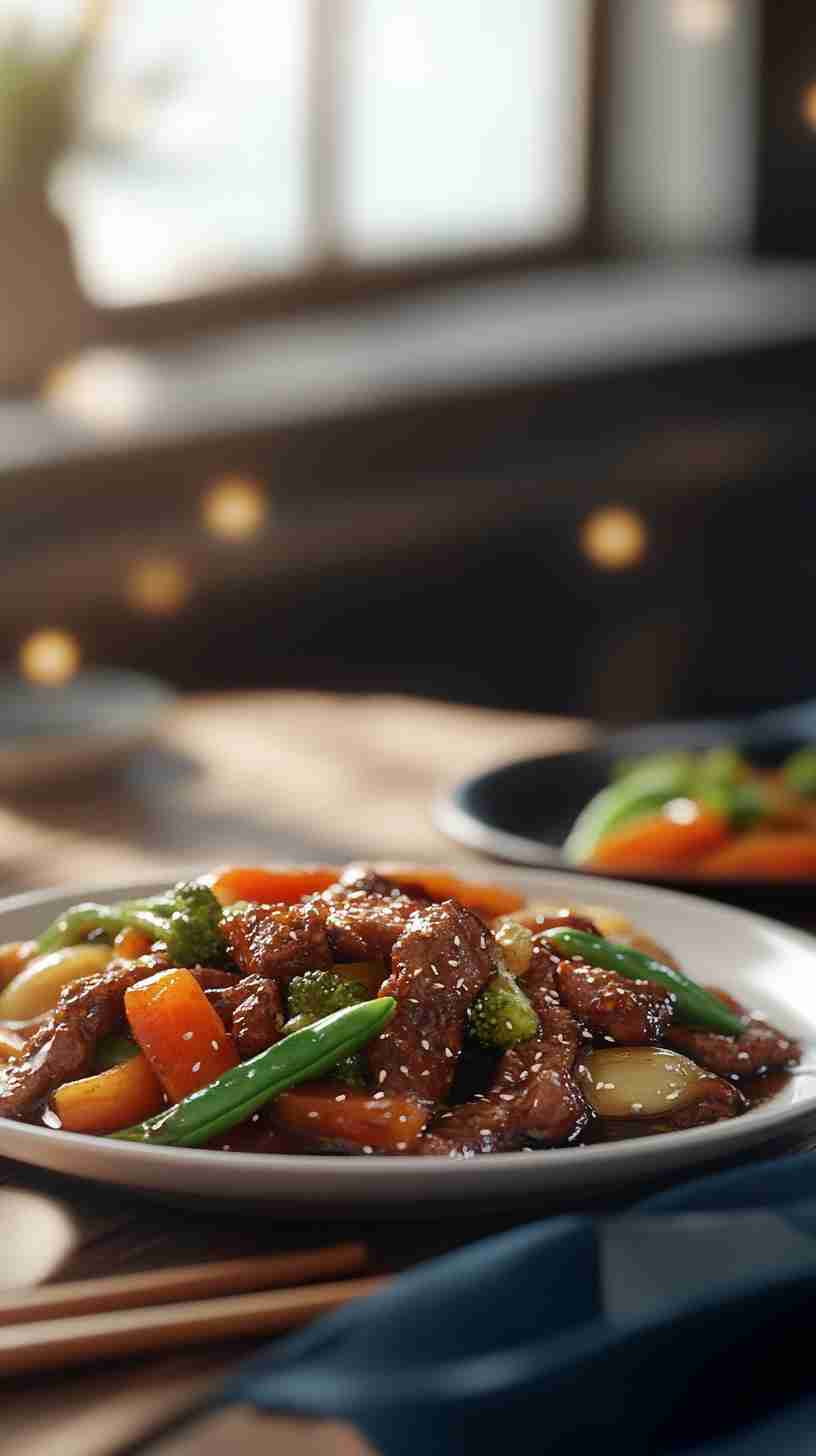 Slow Cooker Mongolian Beef
