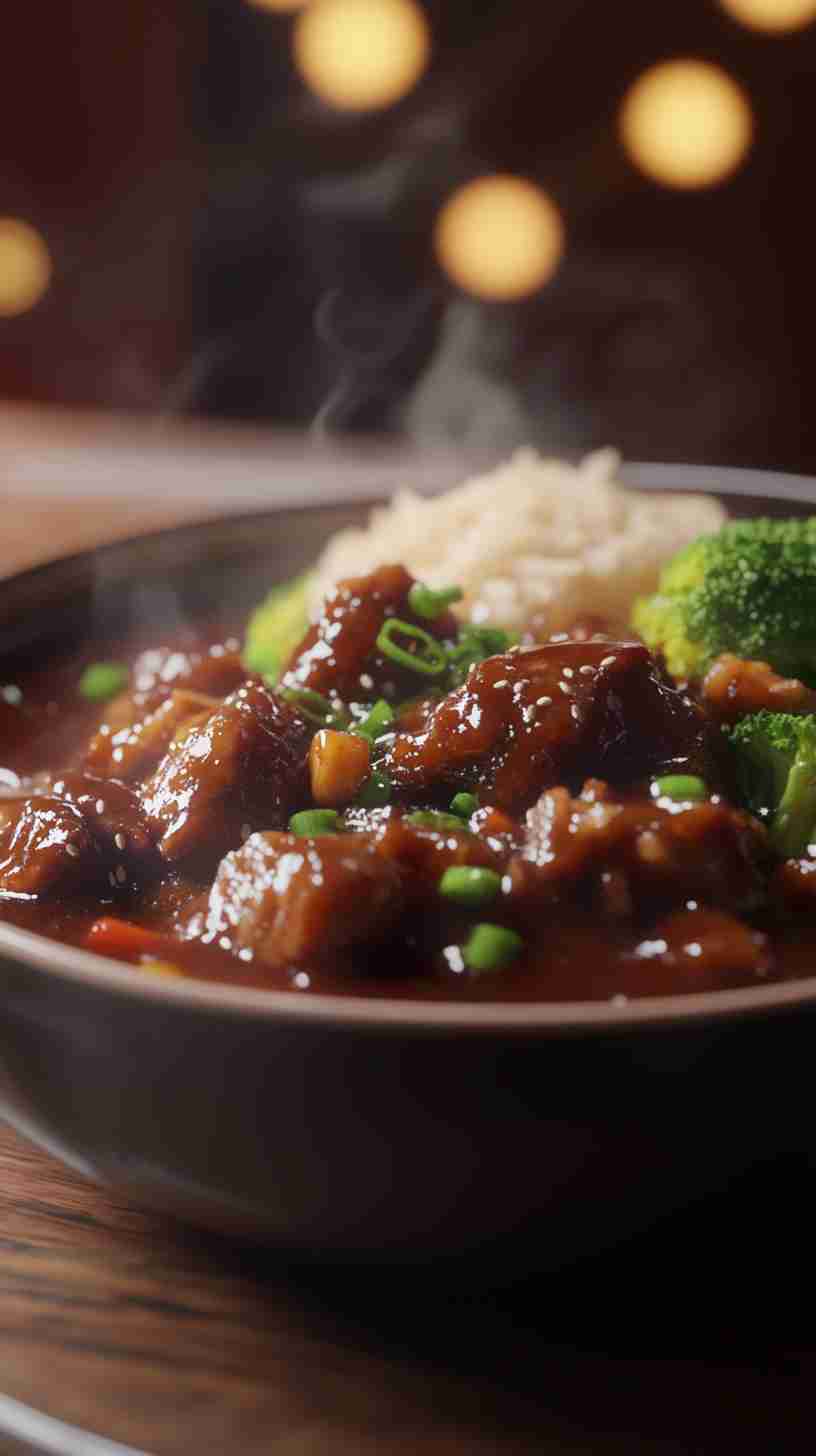 Slow Cooker Mongolian Beef