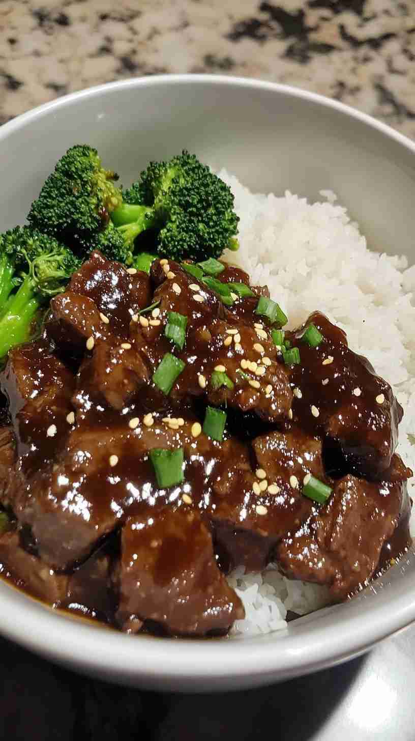 Slow Cooker Mongolian Beef