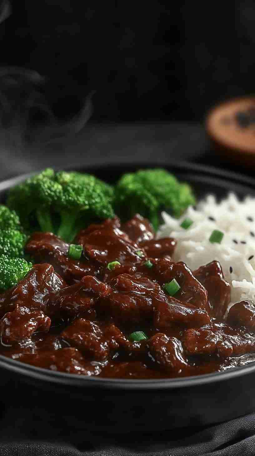 Slow Cooker Mongolian Beef