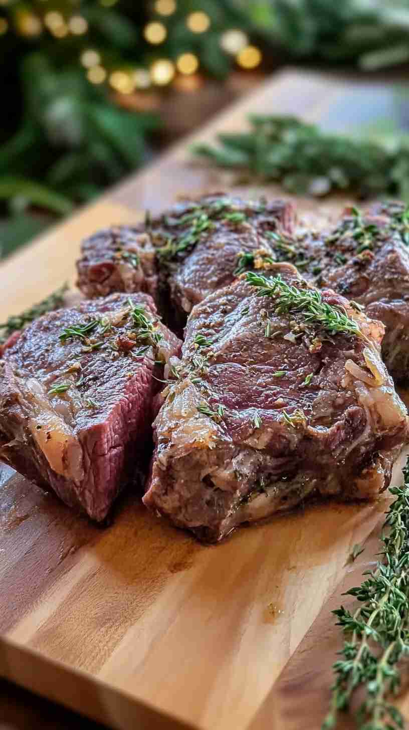 Slow Cooker Tender Beef Arm Roast with Herbs