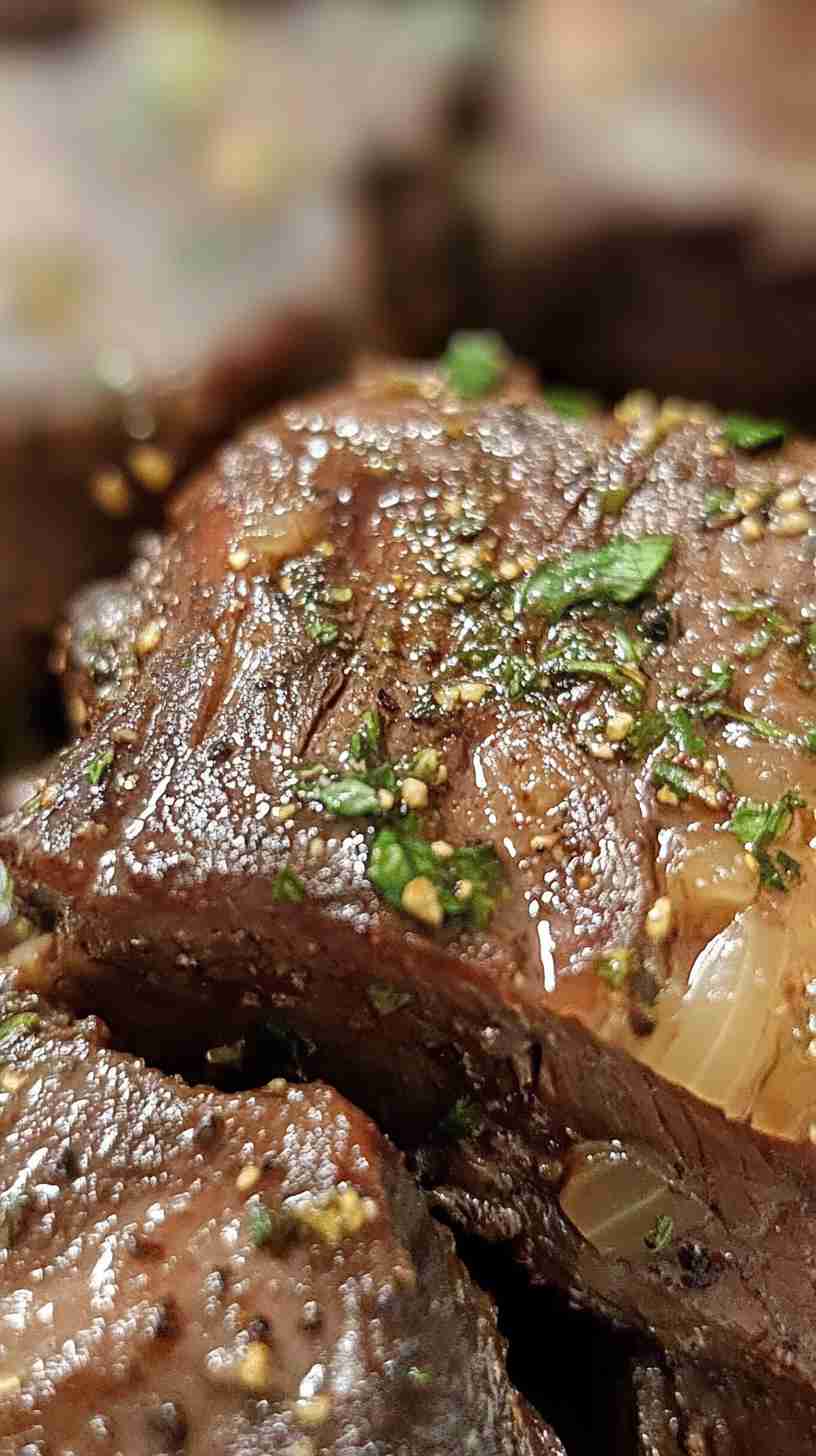 Slow Cooker Tender Beef Arm Roast with Herbs