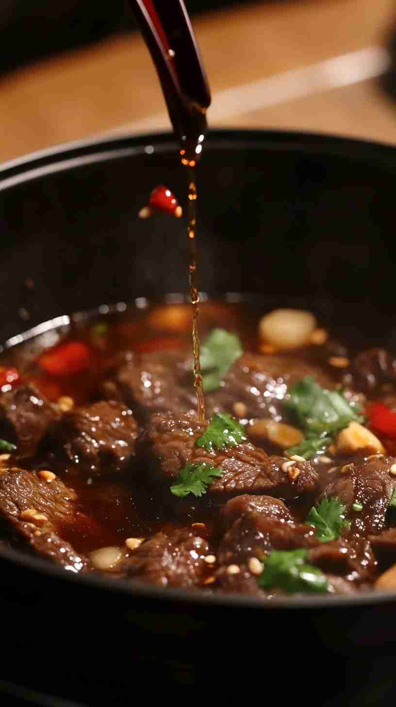 Slow Cooker Vietnamese Pho-Inspired Beef