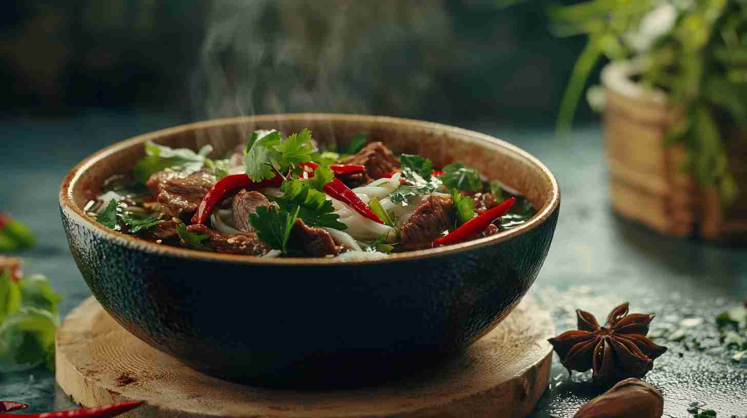 Slow Cooker Vietnamese Pho-Inspired Beef