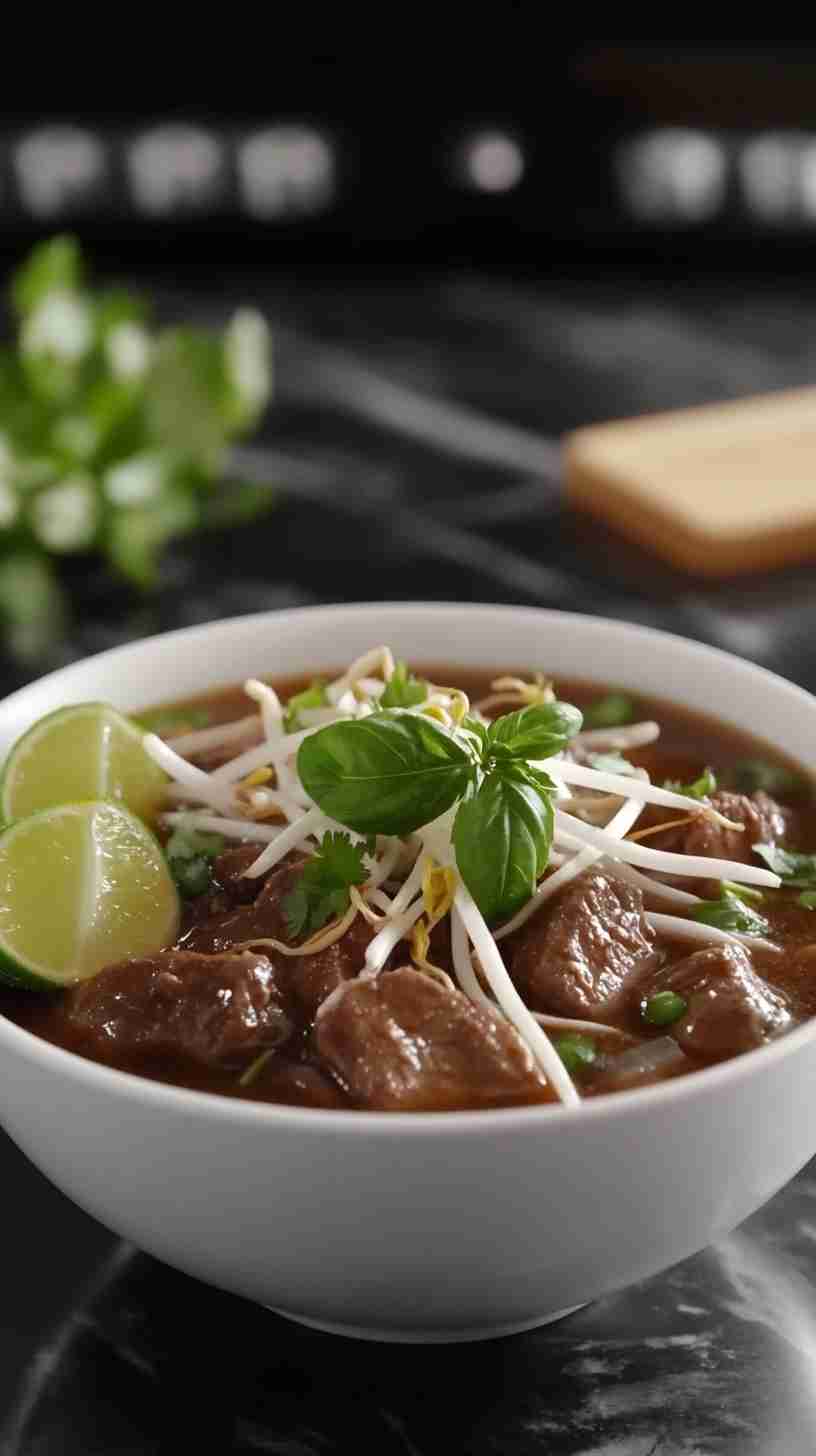 Slow Cooker Vietnamese Pho-Inspired Beef