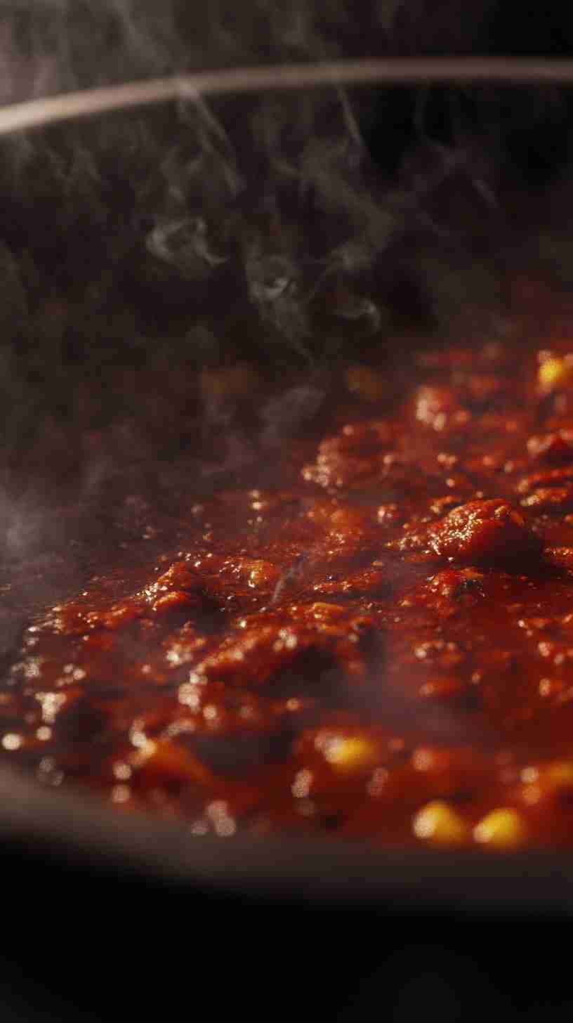 Spicy & Smoky Crock Pot Chili