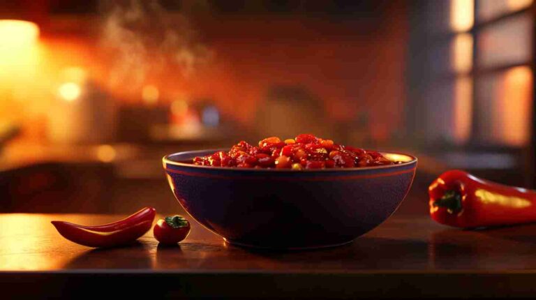 Spicy & Smoky Crock Pot Chili