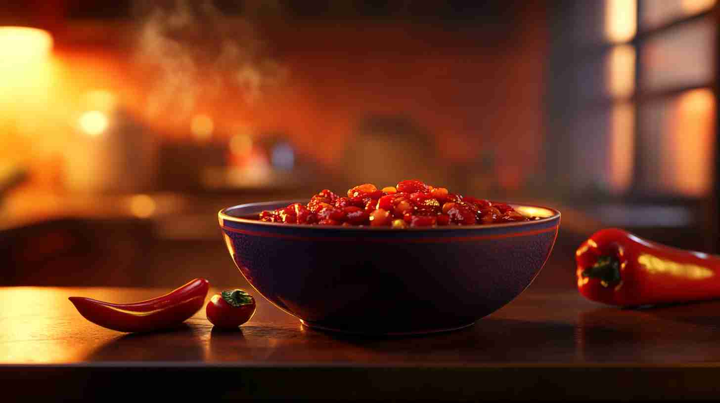 Spicy & Smoky Crock Pot Chili