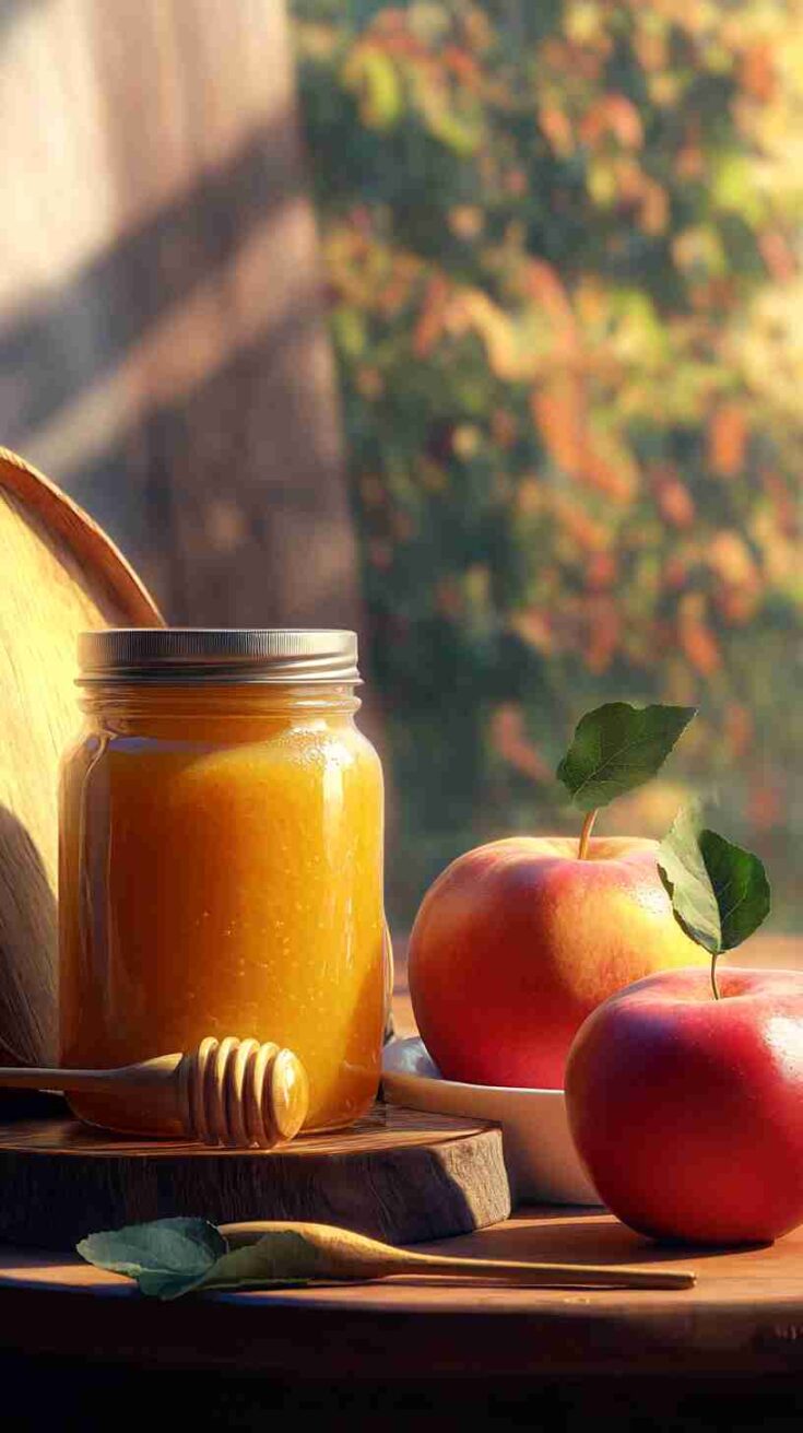 Sweet Apple Butter Recipe with a Touch of Honey