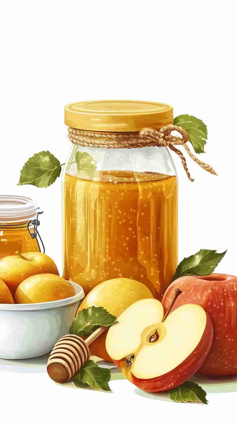 Sweet Apple Butter Recipe with a Touch of Honey