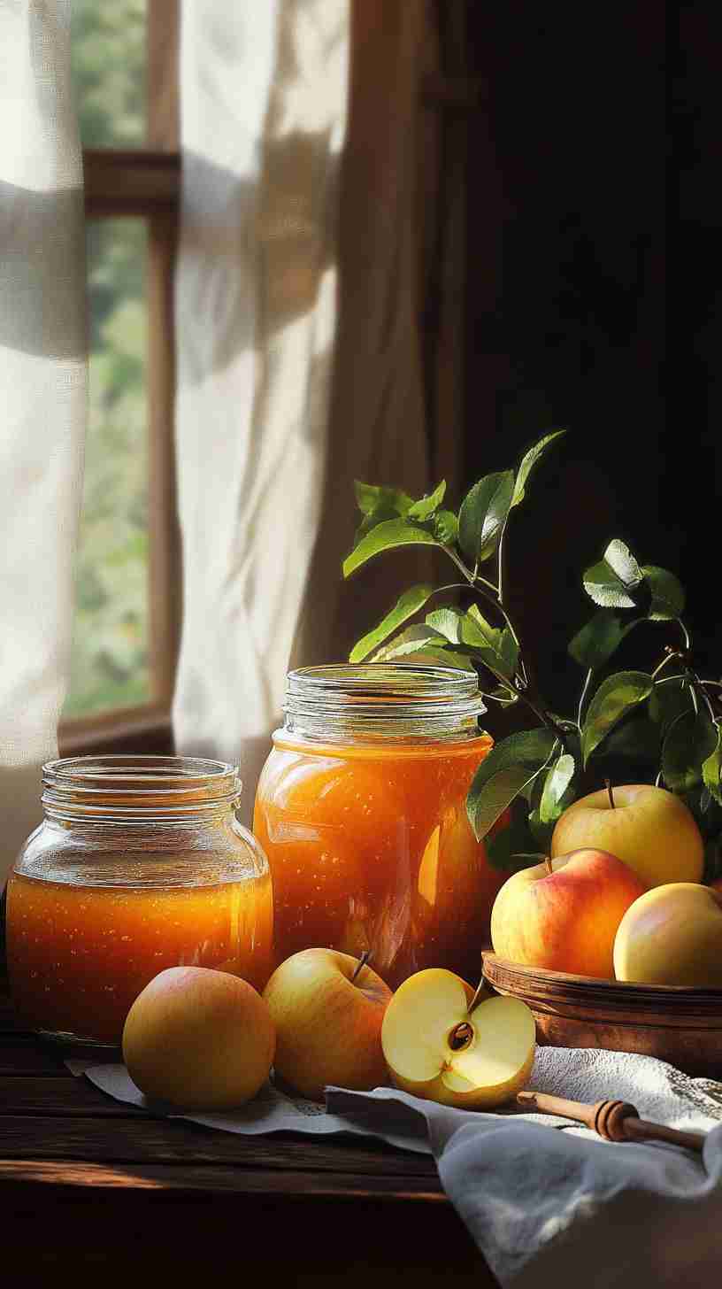 Sweet Apple Butter Recipe with a Touch of Honey