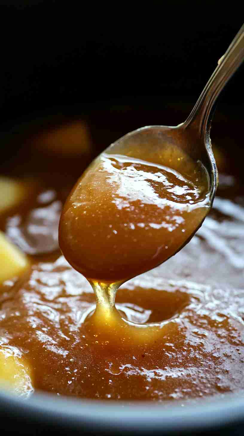 Sweet Apple Butter Recipe with a Touch of Honey