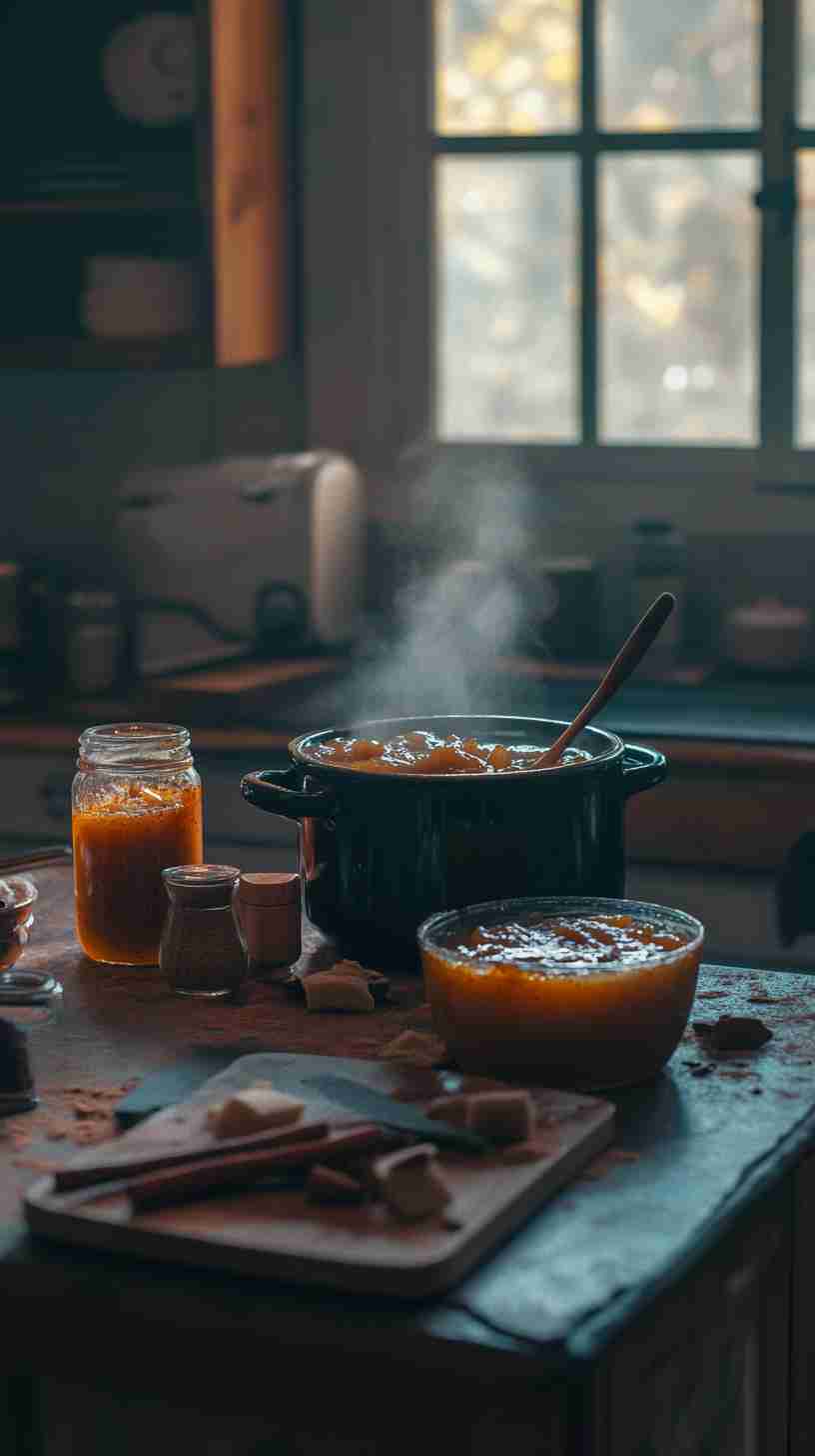 Sweet Apple Butter Recipe with a Touch of Honey