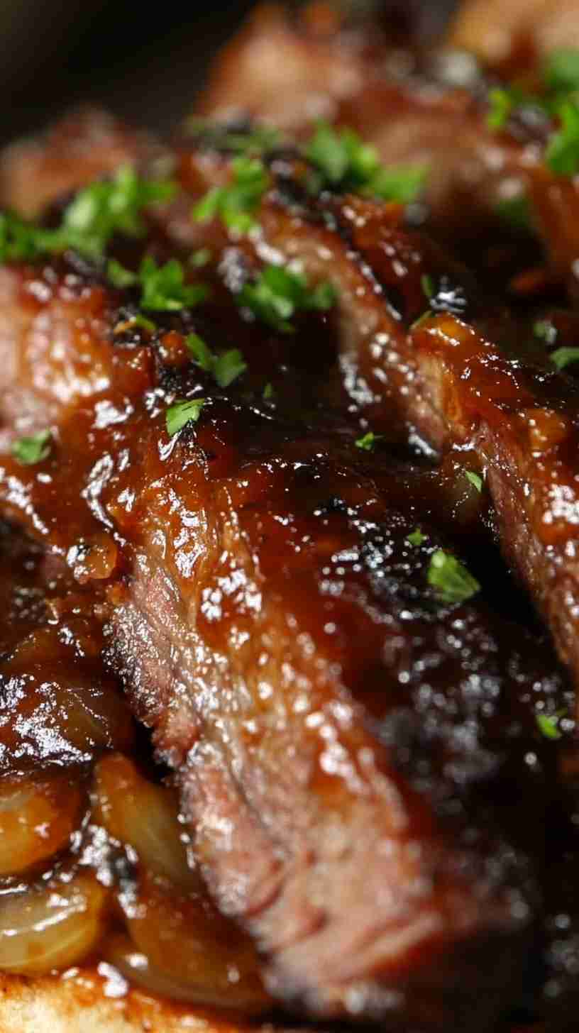 Sweet & Smoky Slow Cooker BBQ Brisket