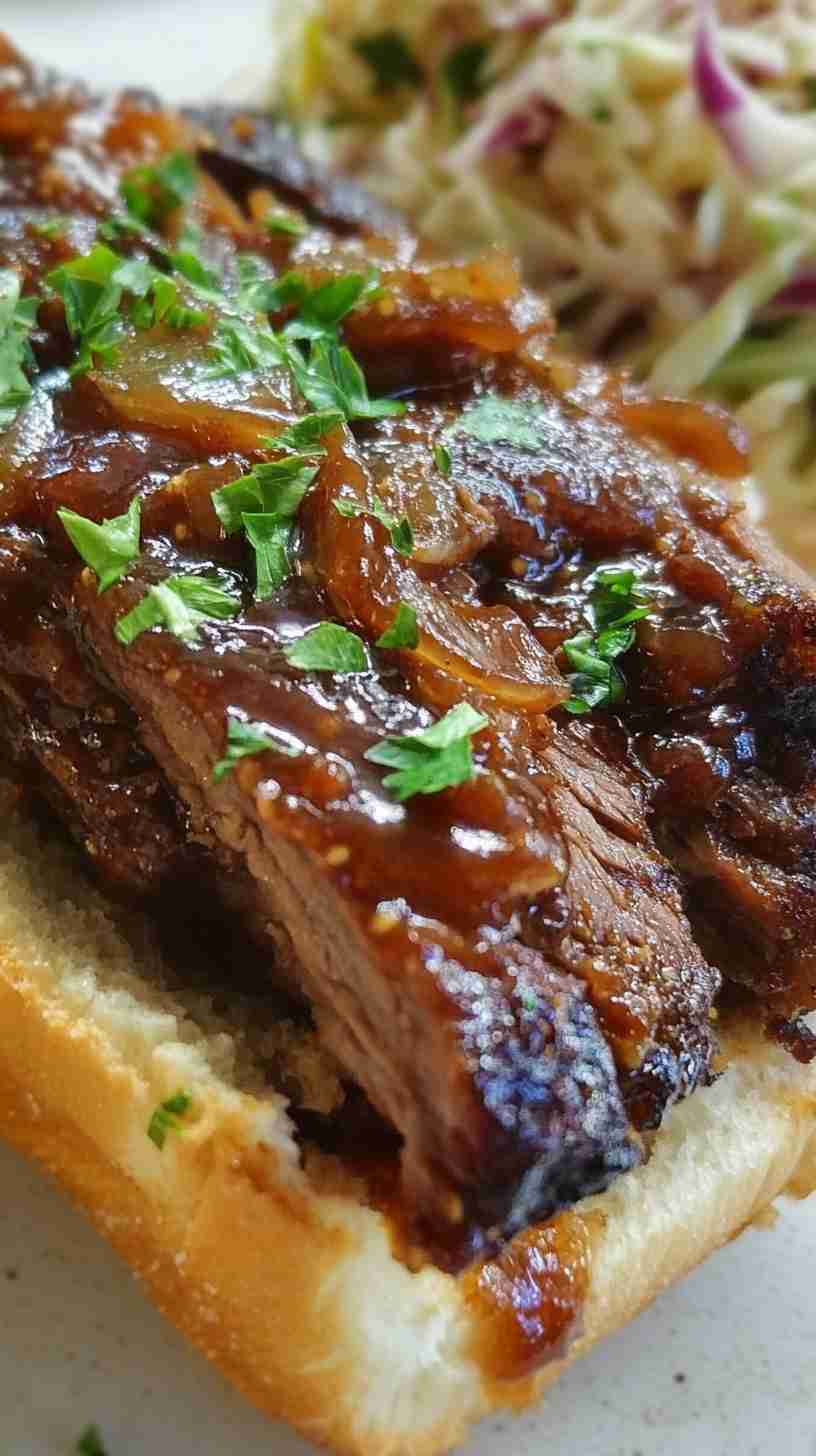 Sweet & Smoky Slow Cooker BBQ Brisket