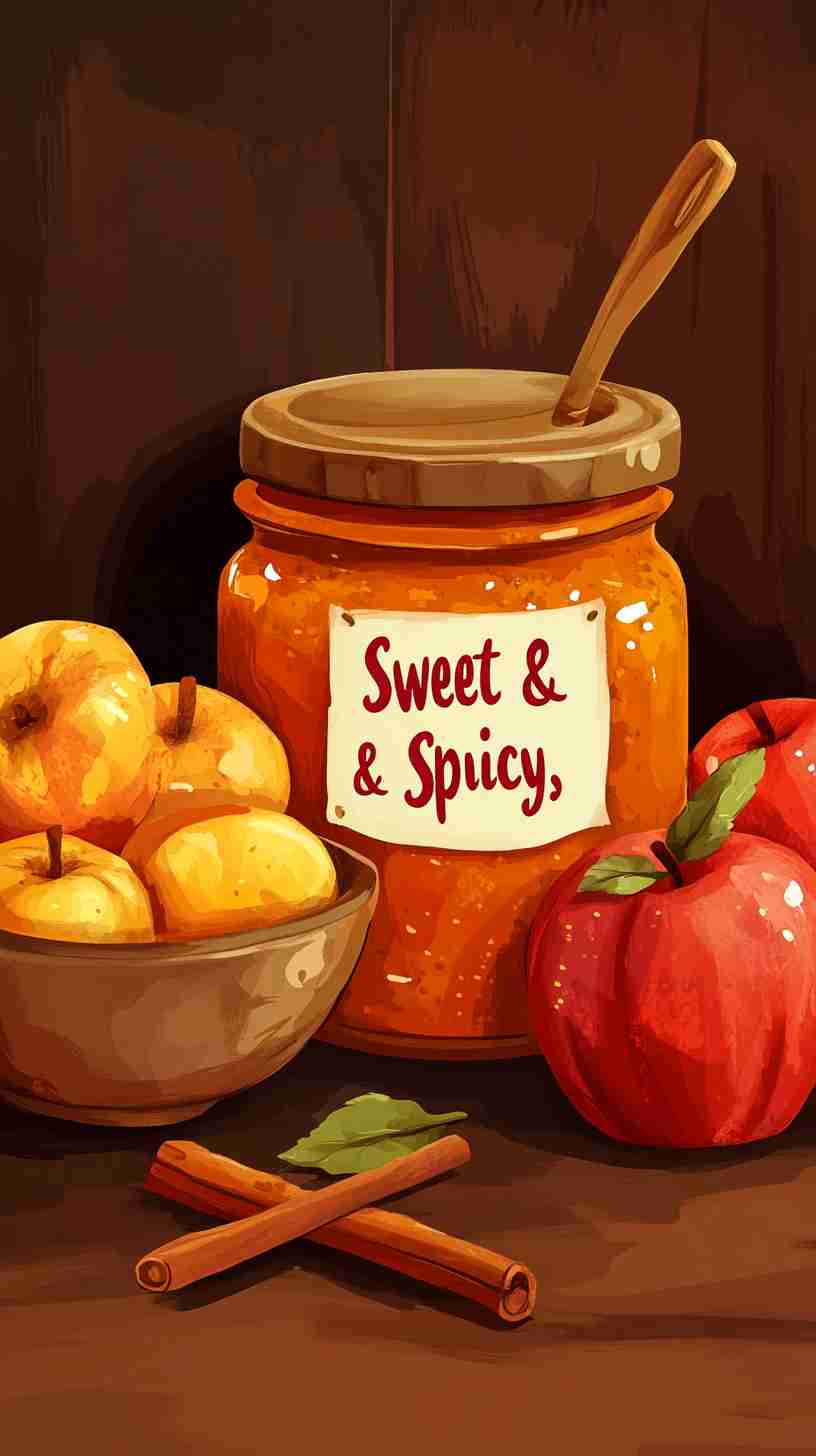 Sweet and Spicy Crock Pot Apple Butter Recipe