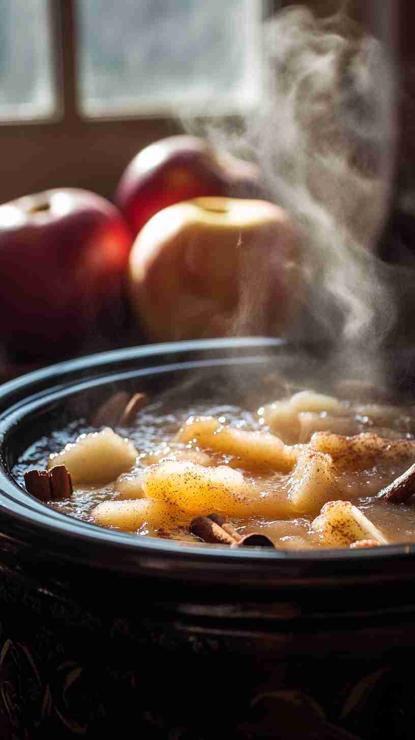 Sweet and Spicy Crock Pot Apple Butter Recipe