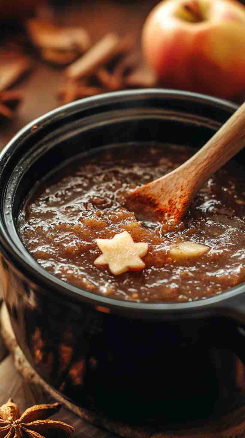 Sweet and Spicy Crock Pot Apple Butter Recipe