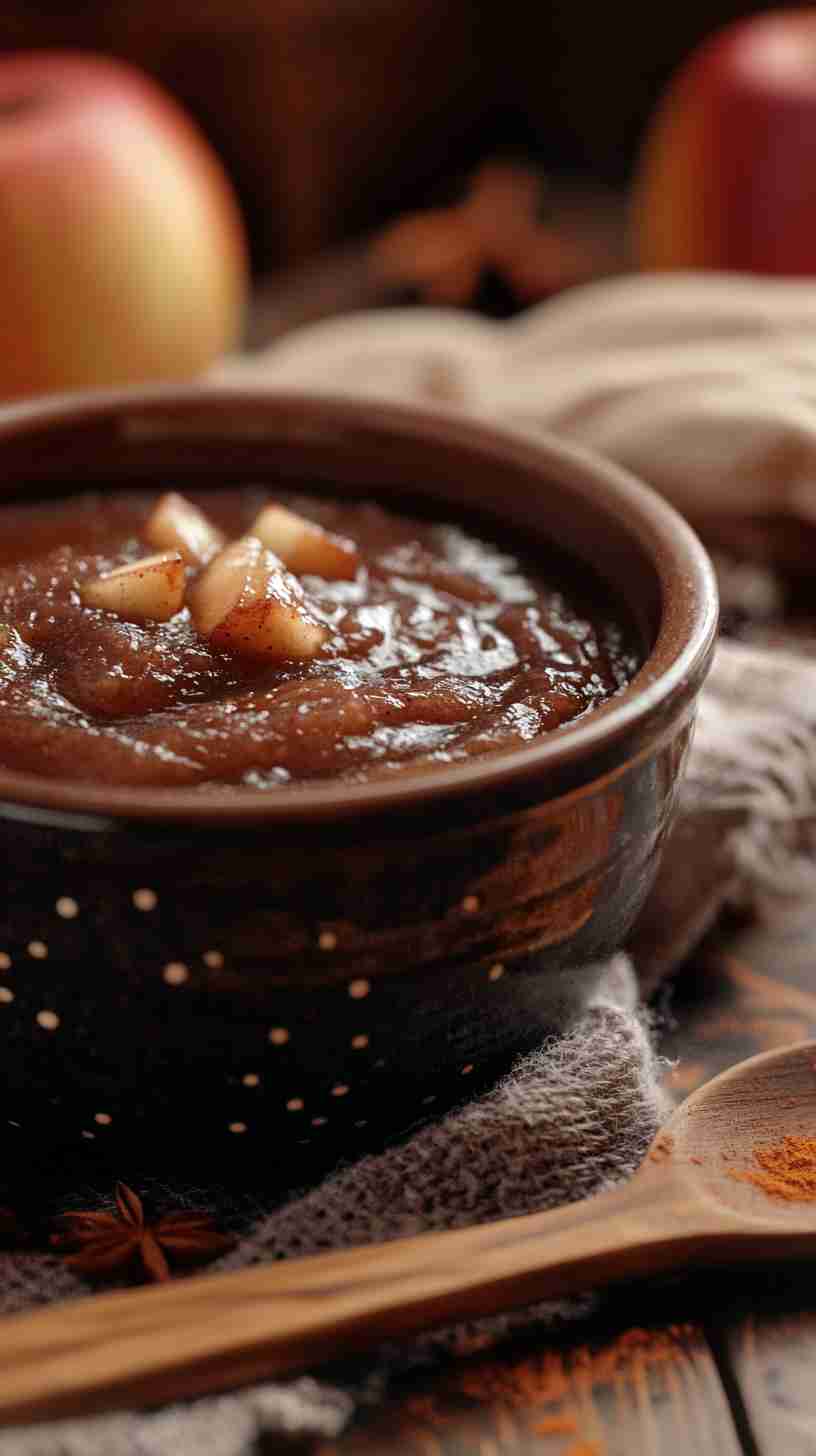 Sweet and Spicy Crock Pot Apple Butter Recipe