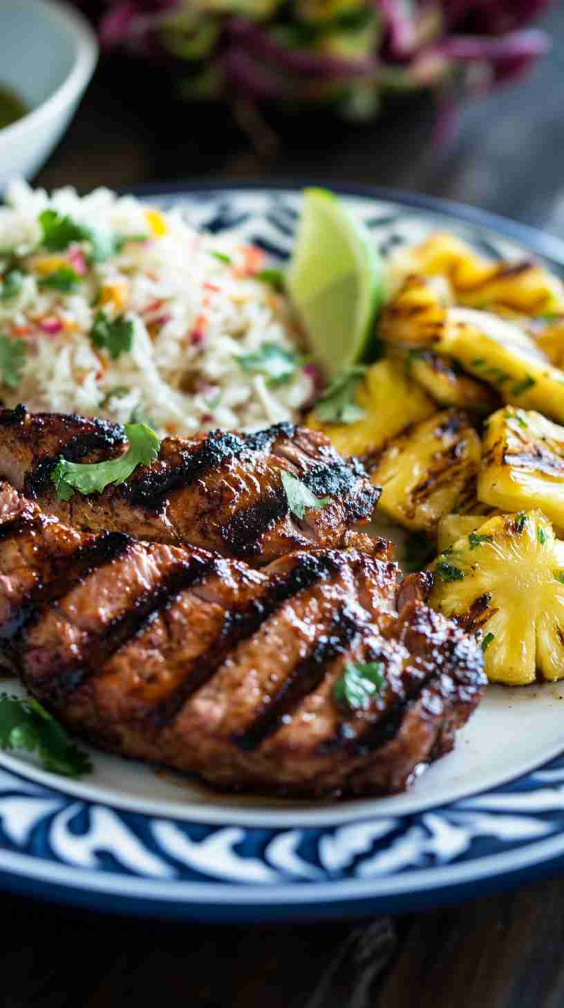 Sweet and Spicy Pork Tenderloin in the Slow Cooker