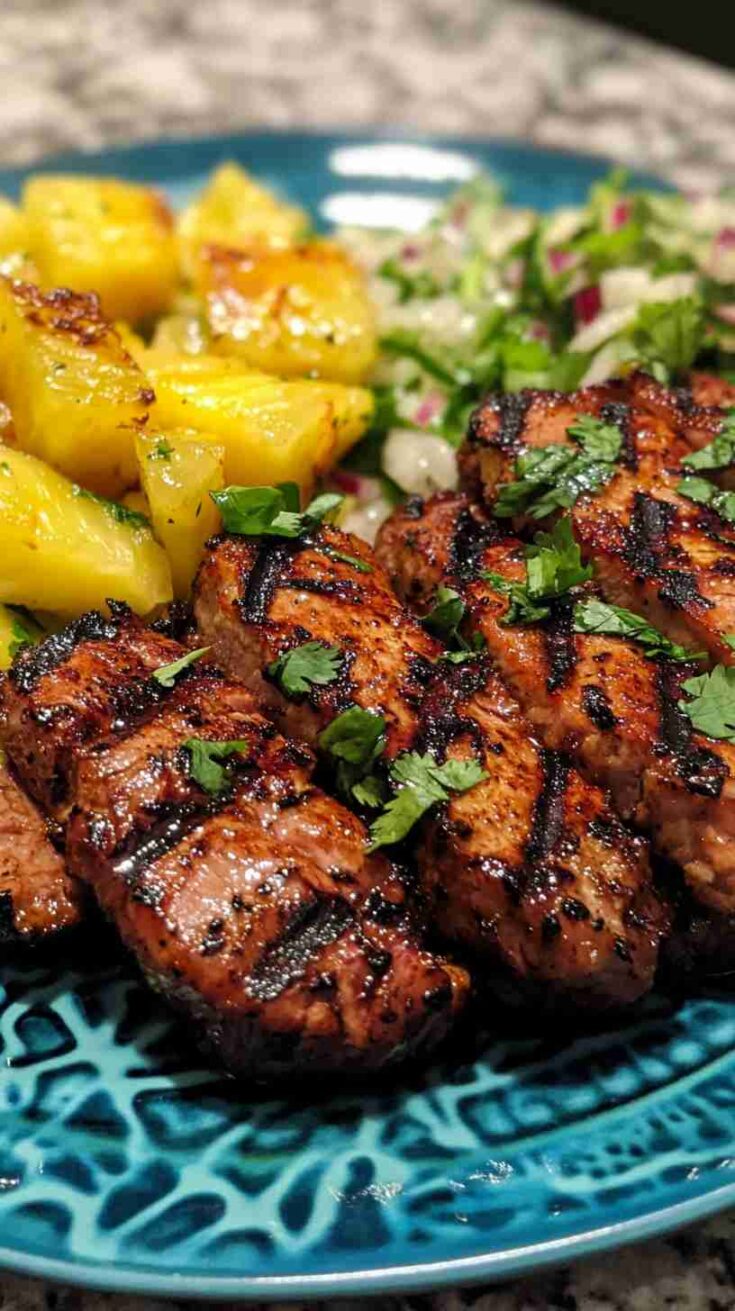 Sweet and Spicy Pork Tenderloin in the Slow Cooker