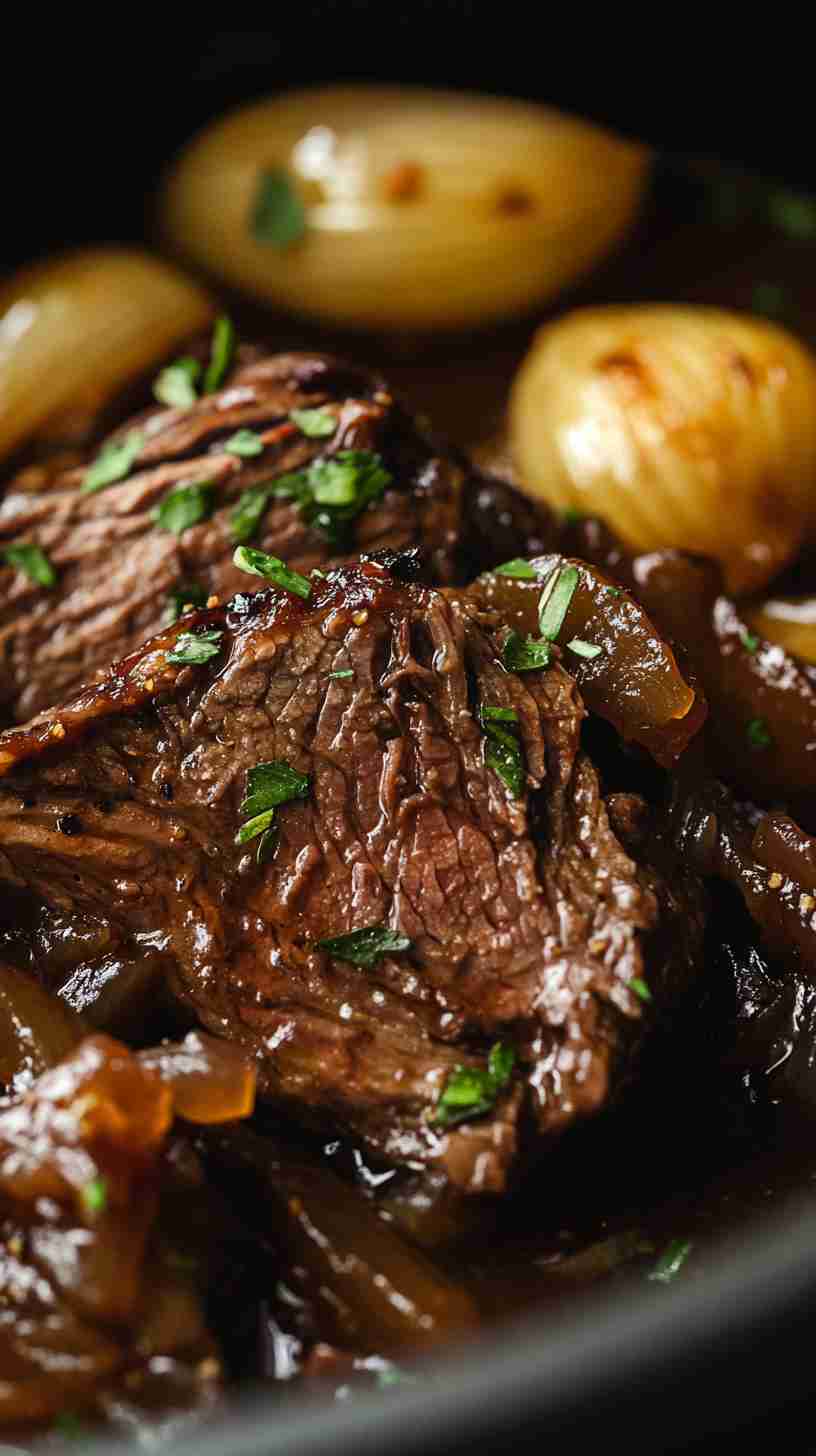 Tender & Juicy Crock Pot Pot Roast