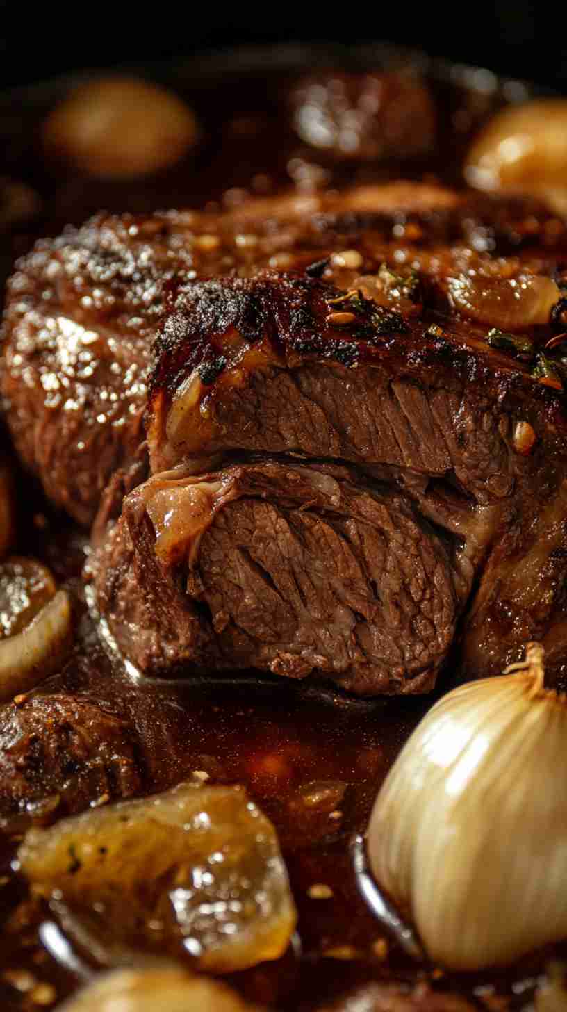 Tender & Juicy Crock Pot Pot Roast
