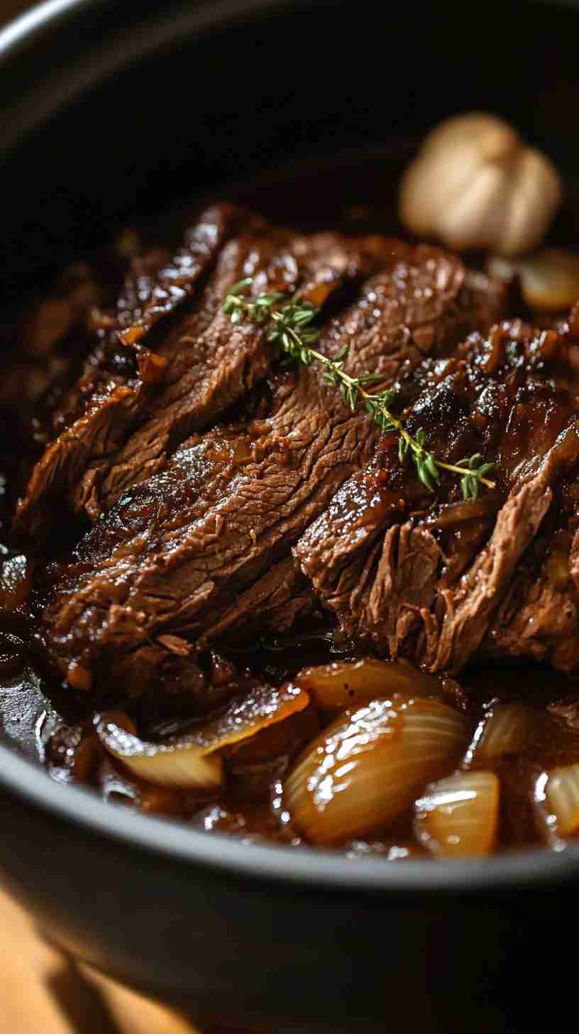Tender & Juicy Crock Pot Pot Roast