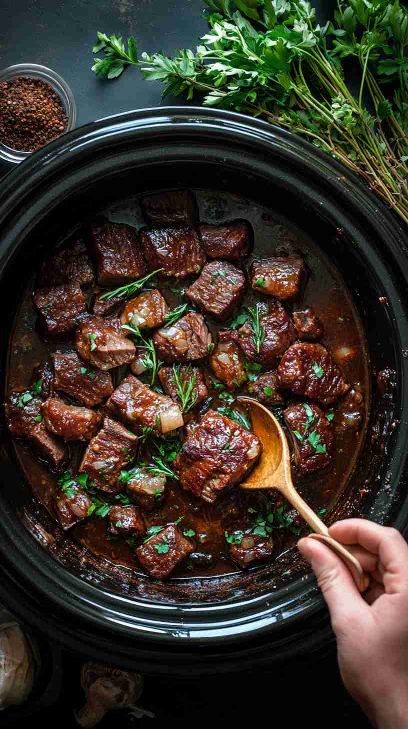 Tender & Juicy Slow Cooker BBQ Brisket