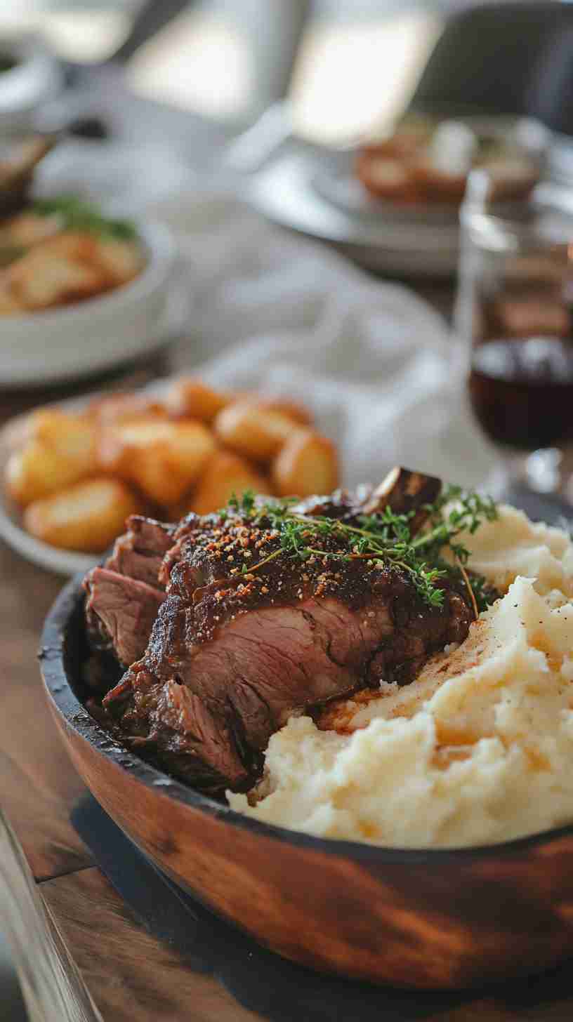 Tender Slow-Cooked Arm Roast with Veggies