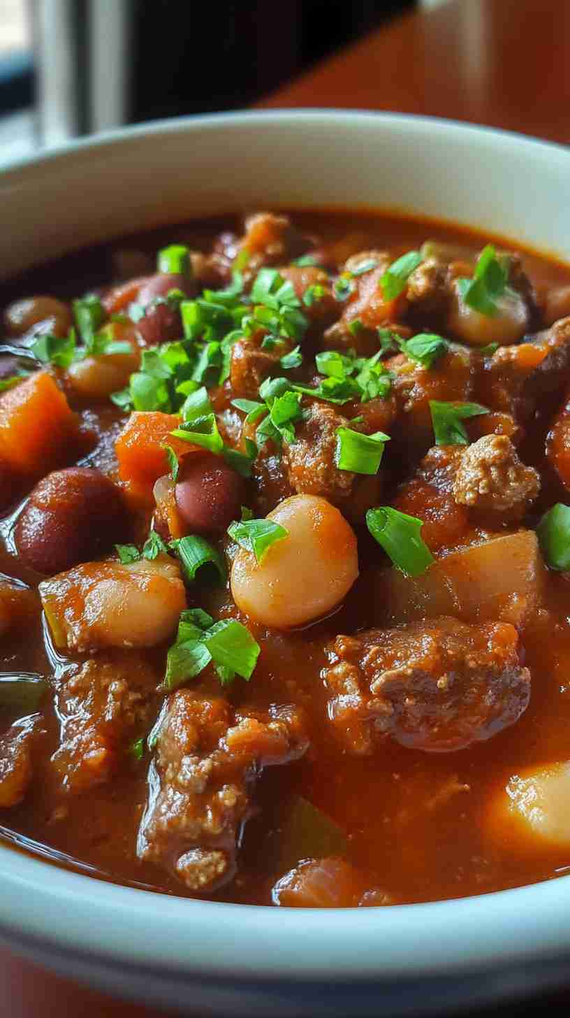 Ultimate Comfort Food Slow Cooker Chili