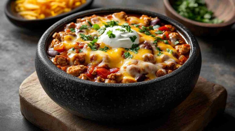 Ultimate Comfort Food Slow Cooker Chili