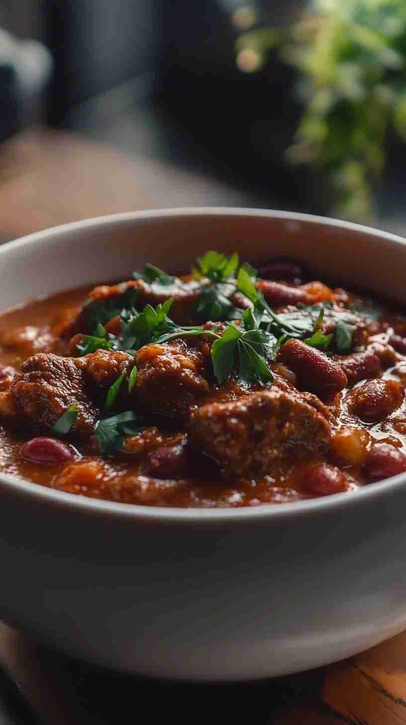 Ultimate Comfort Food Slow Cooker Chili