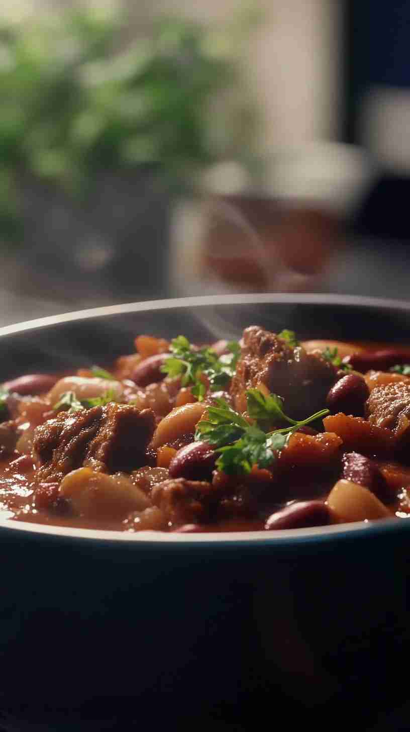 Ultimate Comfort Food Slow Cooker Chili