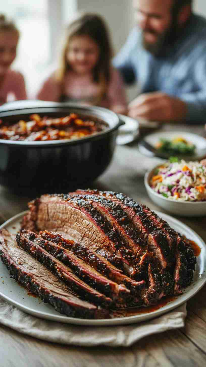 Ultimate Slow Cooker BBQ Brisket Recipe