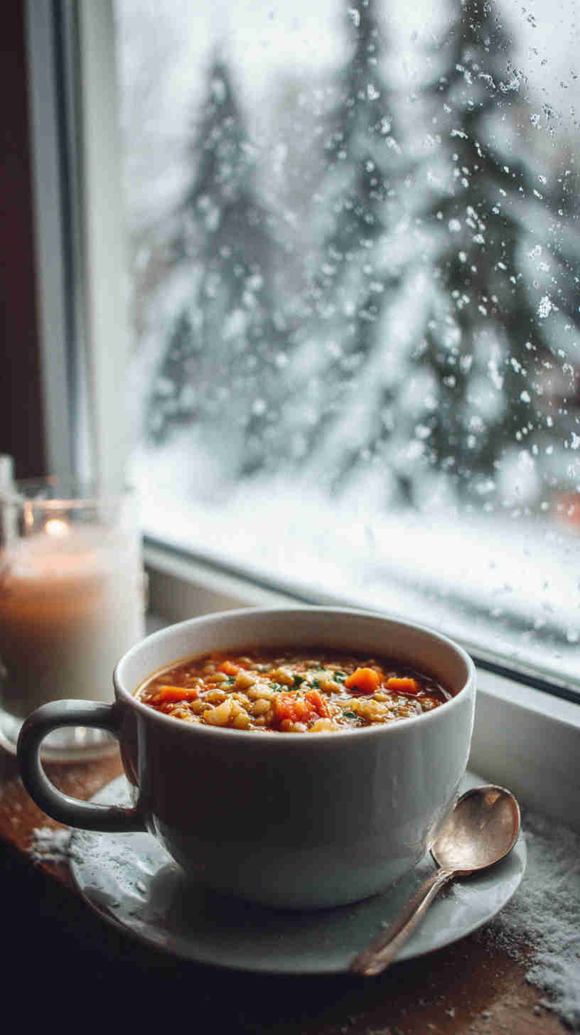 Crockpot Lentil and Vegetable Soup