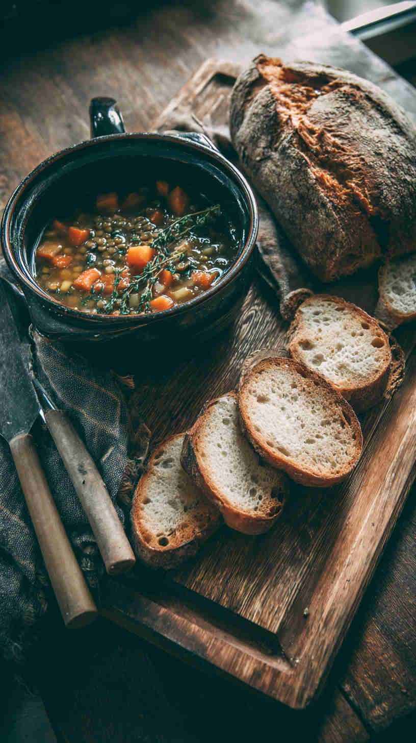 Crockpot Lentil and Vegetable Soup