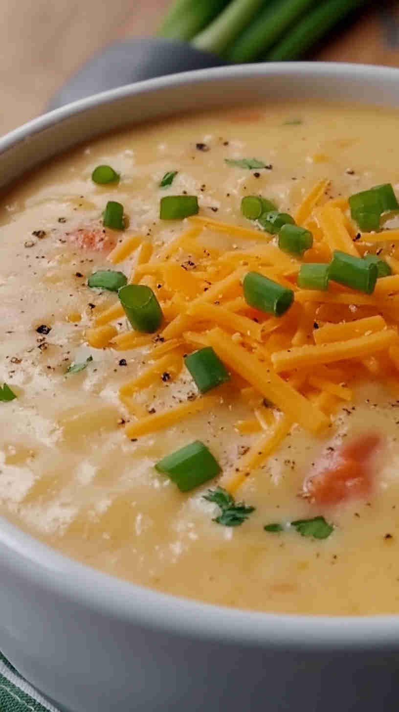 Crockpot Loaded Potato Soup in No Time