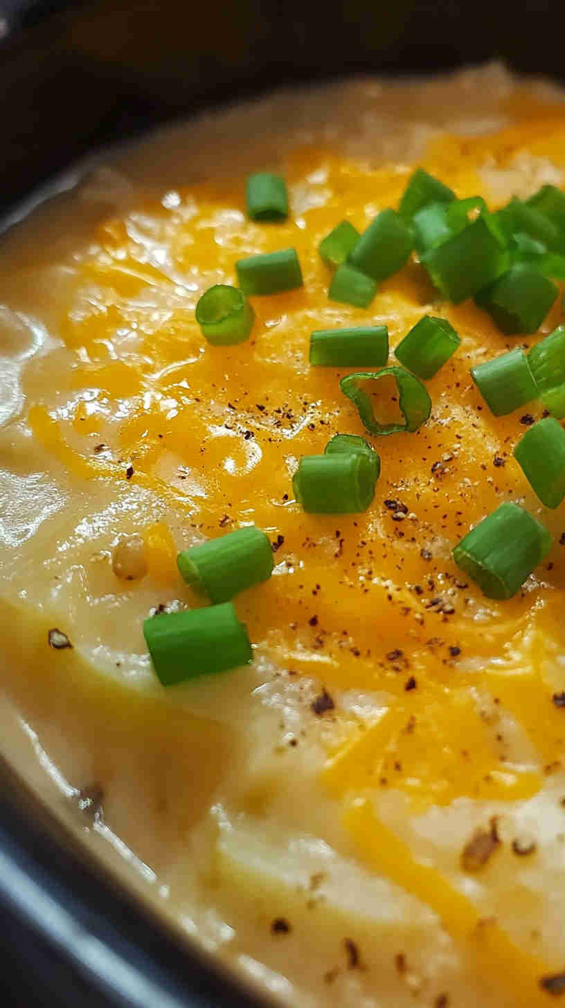 Crockpot Loaded Potato Soup in No Time