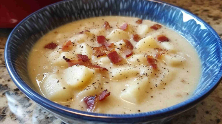 Crockpot Loaded Potato Soup in No Time