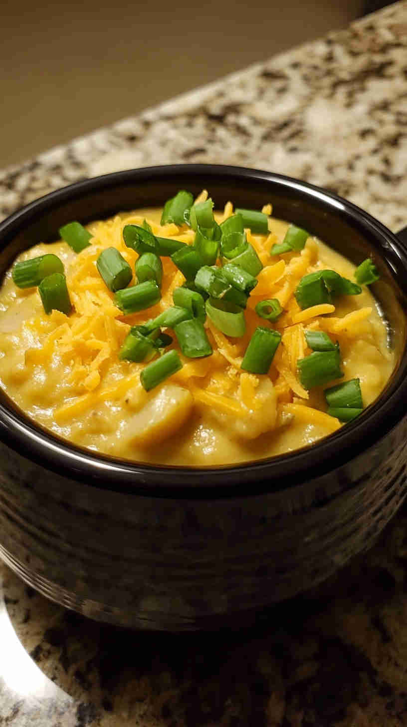 Crockpot Loaded Potato Soup in No Time
