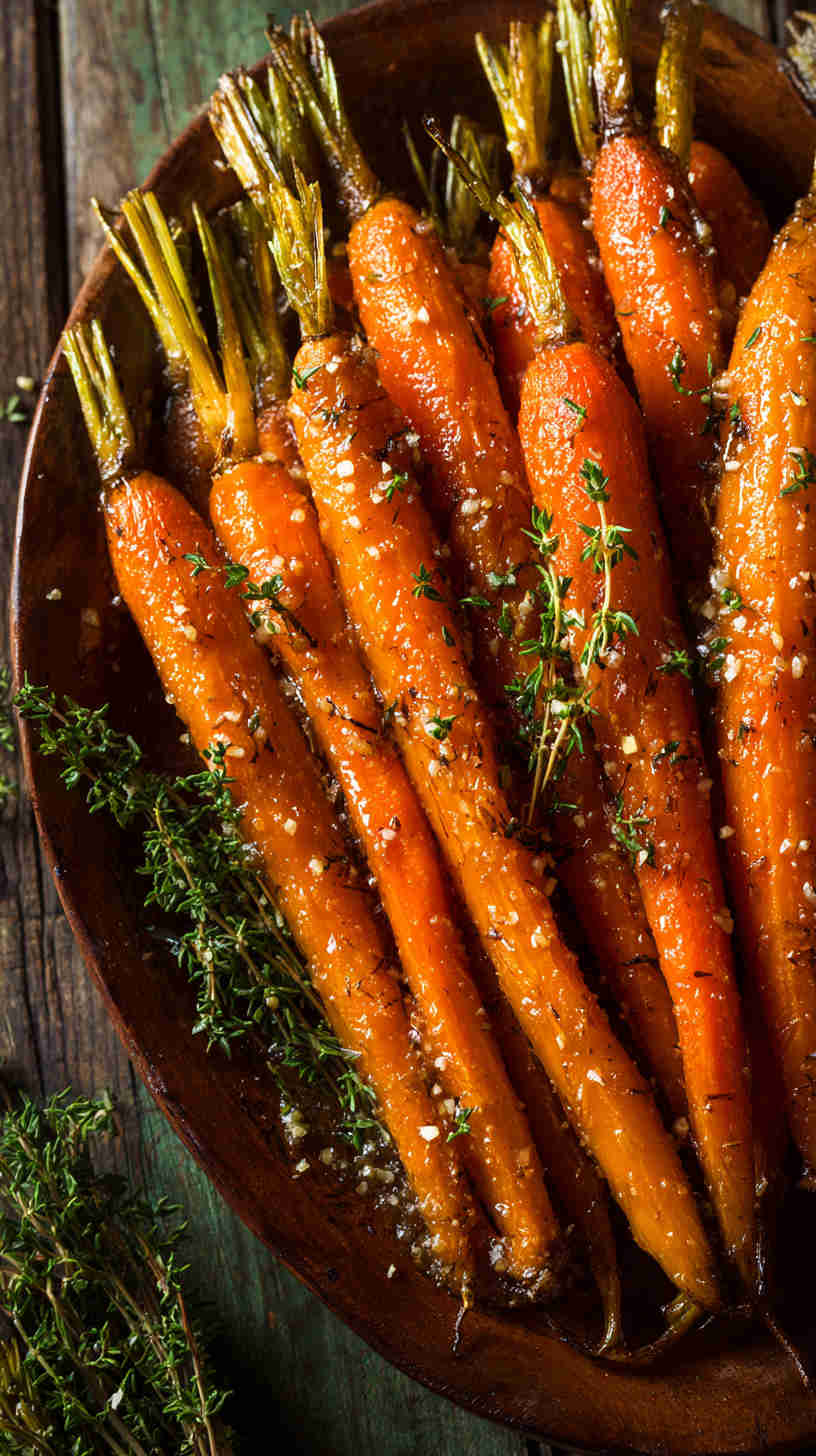 Crockpot Maple Glazed Carrots
