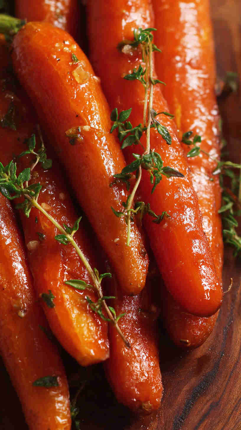 Crockpot Maple Glazed Carrots